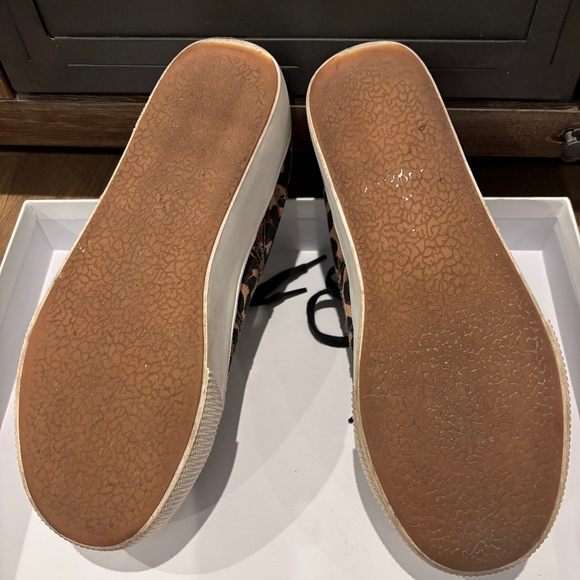 Steve Madden Emmi Leopard Print Platform Sneakers, size 8 - Picture 4 of 8